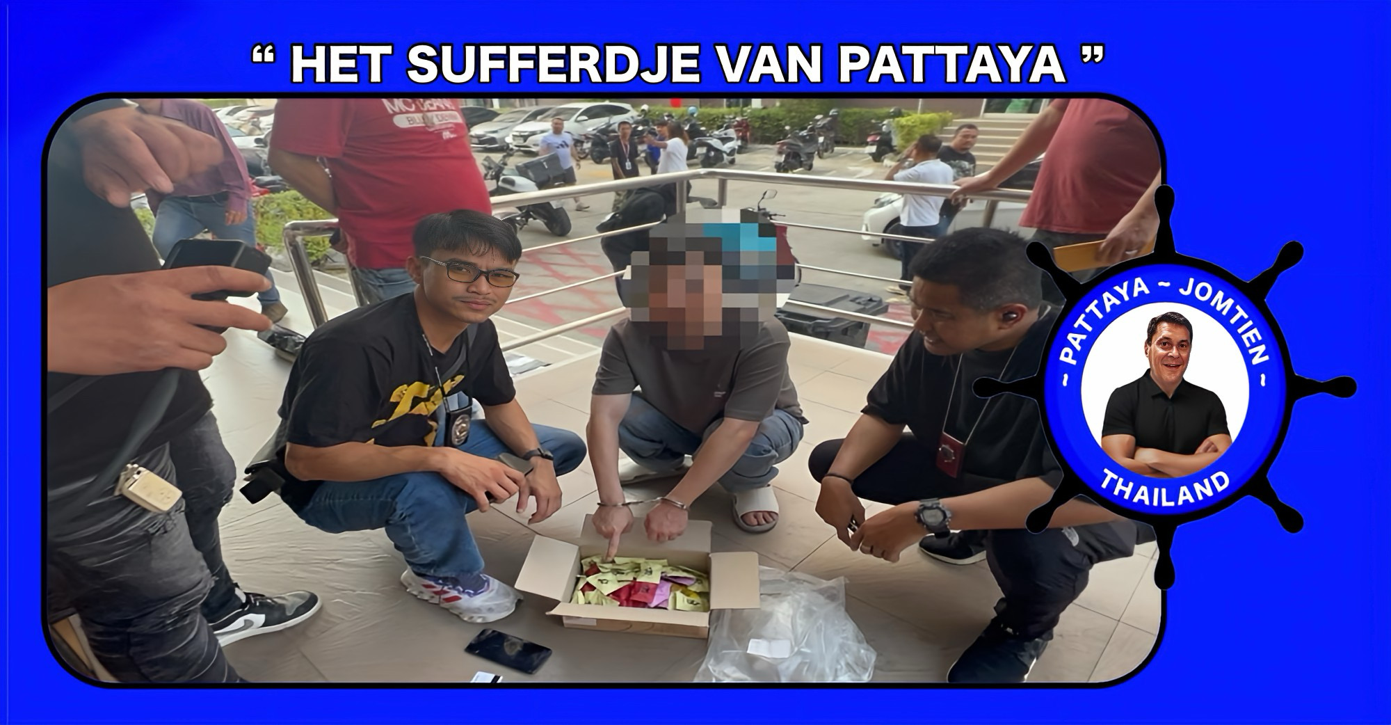 Chinese man bij een actie tegen illegale e-sigaretten in Pattaya gearresteerd 