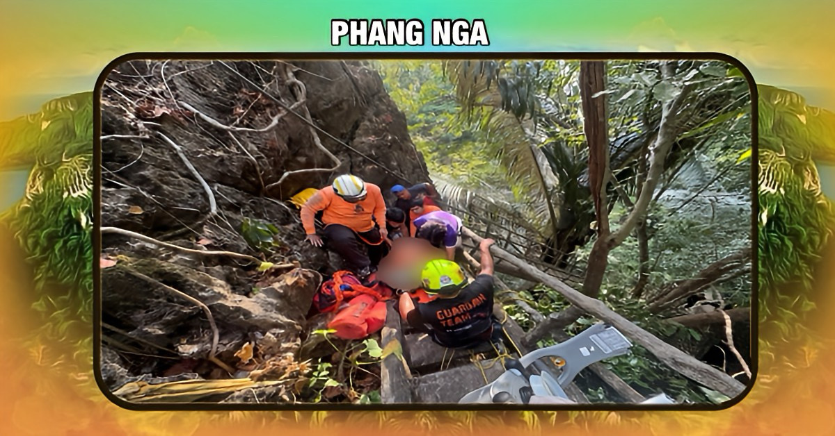 🎥 | Russische toerist overleden bij het beklimmen van een pagode in Zuid-Thailand 