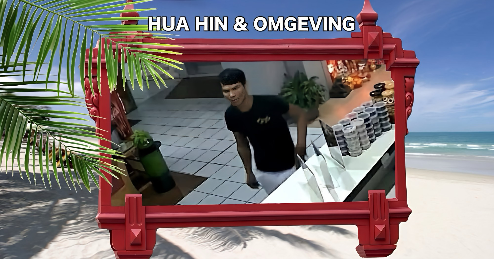 Receptioniste achter de balie van het hotel in Hua Hin doodgeslagen, de politie heeft een klopjacht naar de dader geopend 