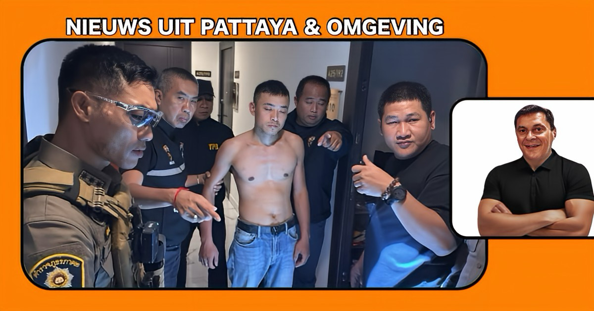 Politie Pattaya redt een bedreigde 18-jarige ‘geldezel’ uit de klauwen van Chinese bende