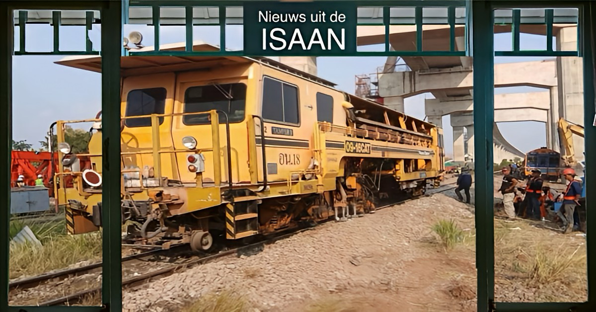 Uitkeringen na kraanramp in Noordoost-Thailand bieden nauwelijks verlichting, ondanks de onvrede onder de lokale bevolking zijn de treindiensten hervat.