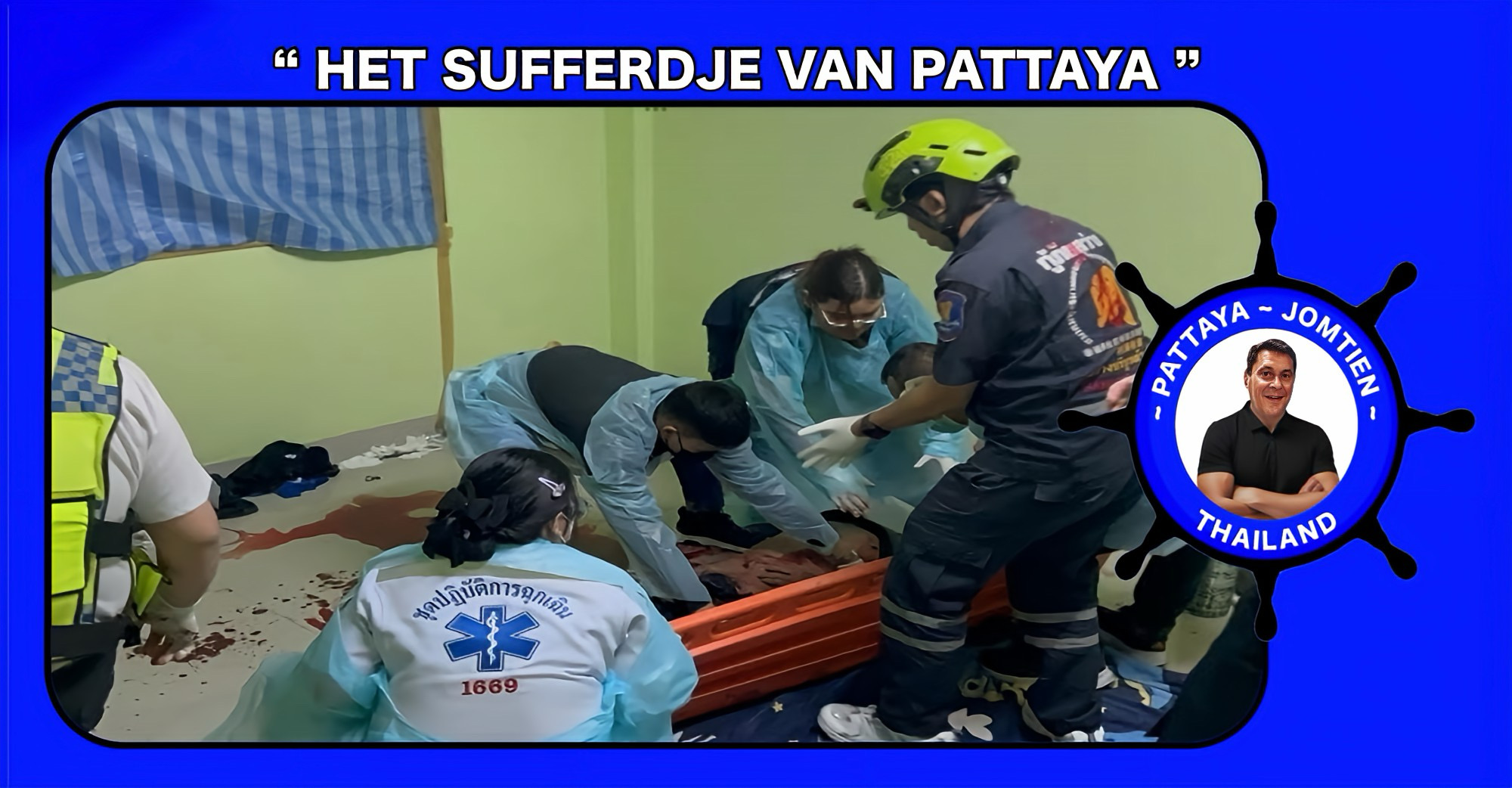 Ruzie over het huishoudgeld eindigt in steekpartij in Pattaya