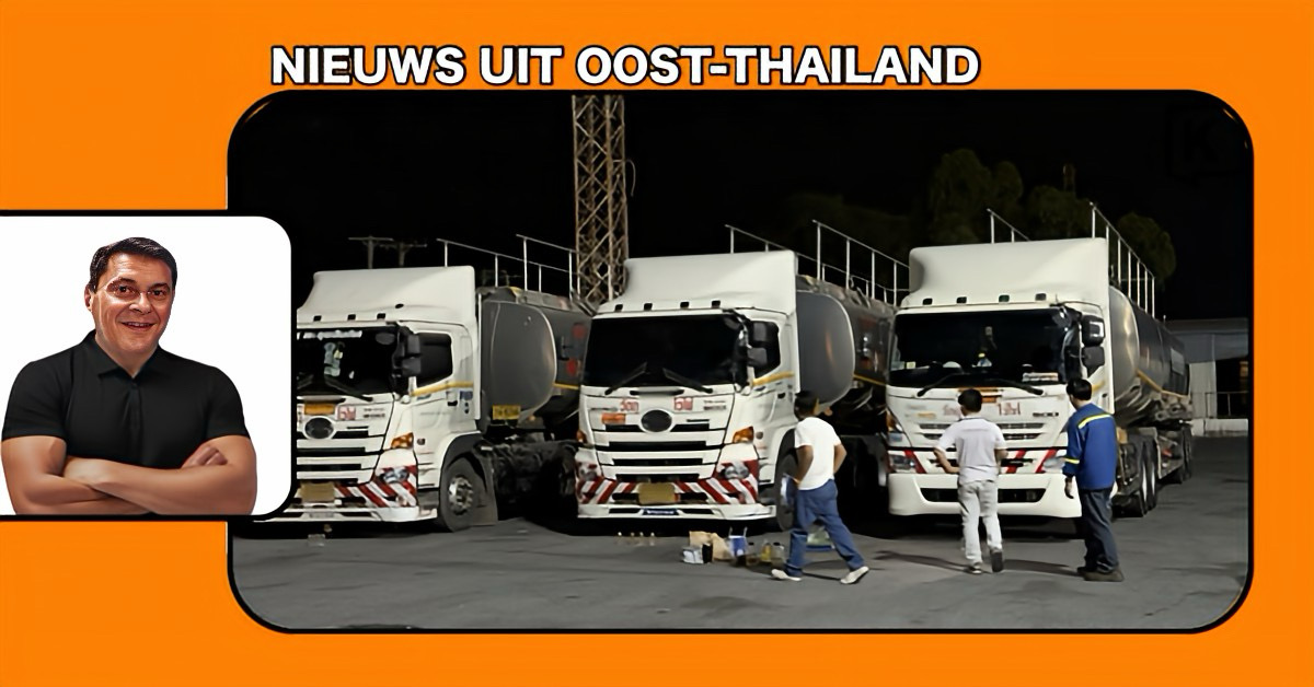 Brandstoffraude in Oost-Thailand: Diesel vervangen door water, fraudeurs op de vlucht geslagen