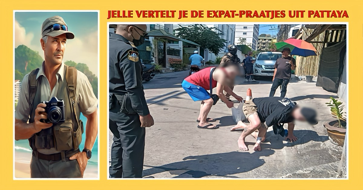 Expat wakker geschud door Tessakit-politie in Soi 5, Thappraya Road, Pattaya