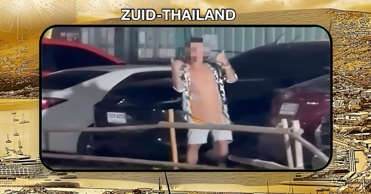 Buitenlandse potloodventer zorgt voor opschudding in Zuid-Thailand