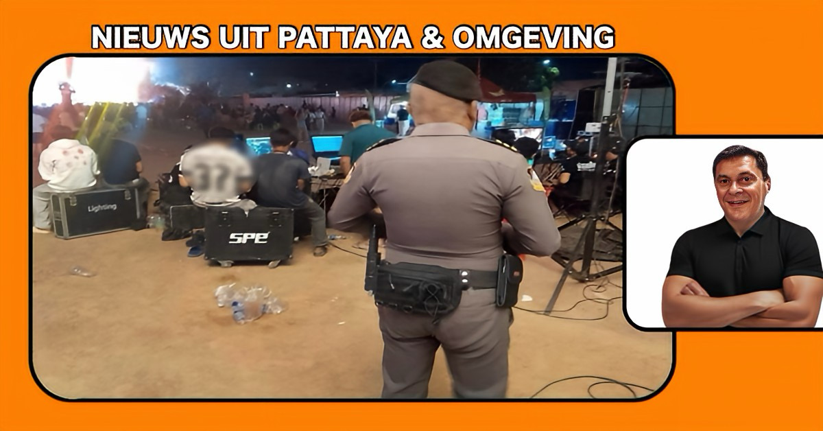 De luide ‘Molan’muziek tijdens een Isaan-party in Pattaya hield de patiënten uit hun slaap, waardoor de handhaving zich genoodzaakt voelde in te grijpen