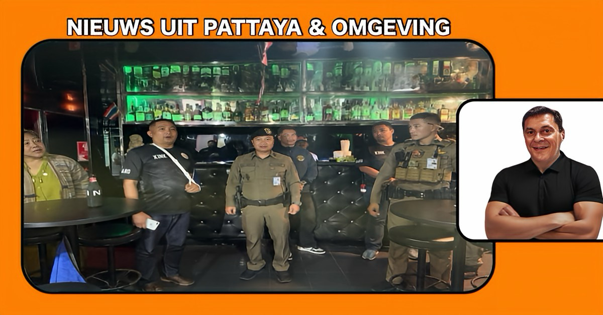 Politie Pattaya controleerde het uitgaansleven in Soi LK Metro, waarbij bij twee clubs geen overtredingen werden geconstateerd 