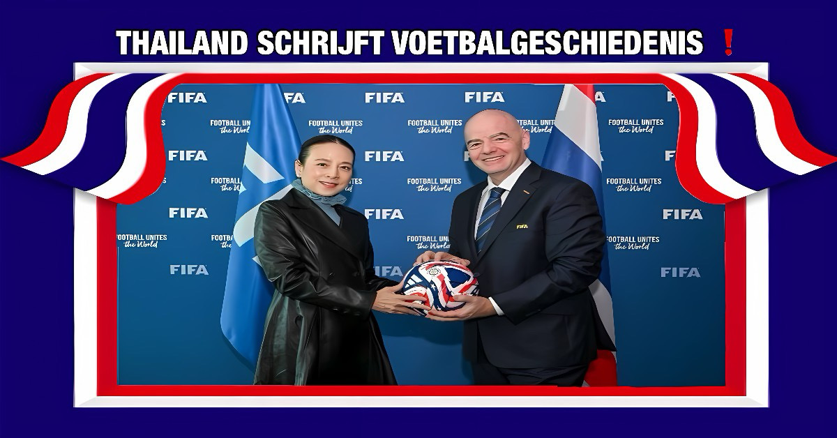 FIFA zegt ja: Thailand schrijft voetbalgeschiedenis