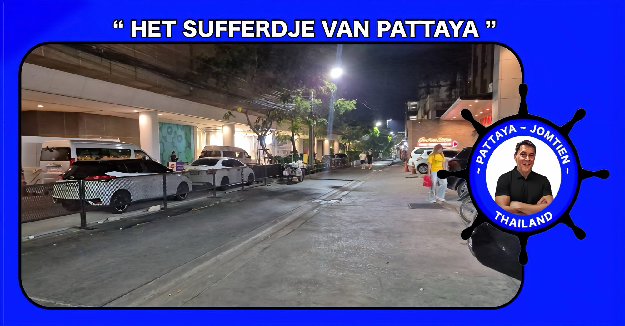 Straatgevecht naast het politiebureau van Pattaya gaat viraal