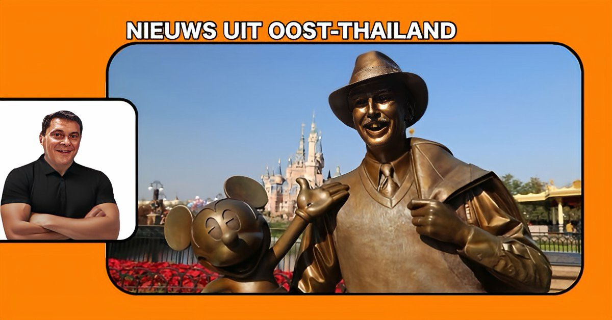 Thailand bouwt zijn eigen look-a-like Disneyland
