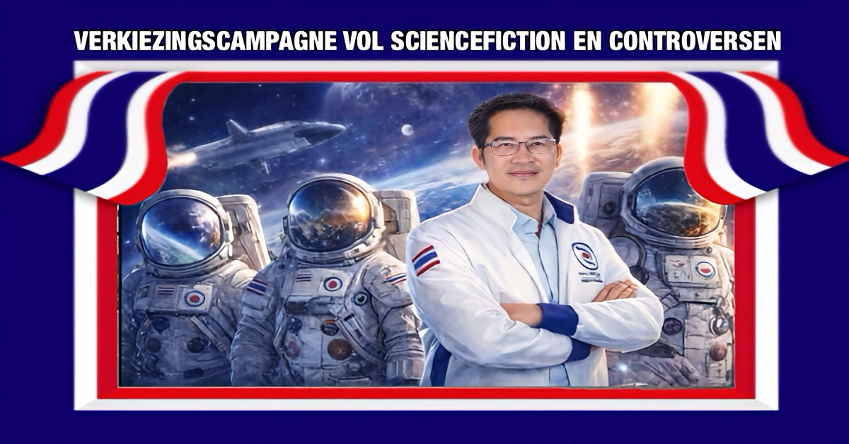 Politicus in Thailand belooft zoveel dat hij er zelf in gelooft❗️