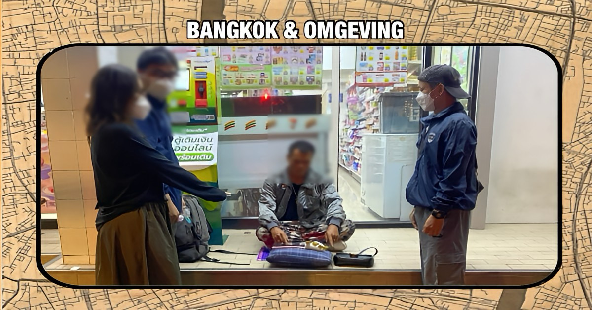 In een oogwenk was een peperdure Gucci van een buitenlandse toerist in Bangkok foetsie