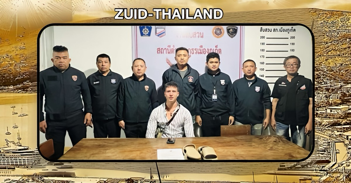 Duitse toerist barst in Zuid-Thailand na betrapt te zijn op diefstal, in tranen uit!