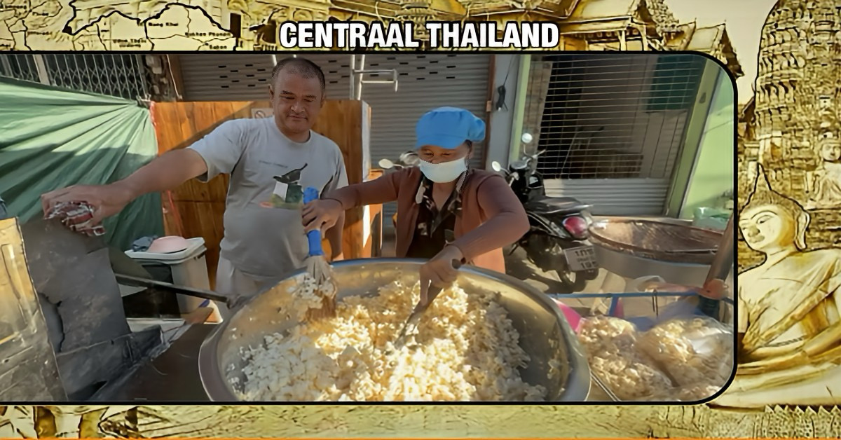 De popcorn van “Tante Toi op de Phra Market in Centraal-Thailand is de lekkerste ter wereld