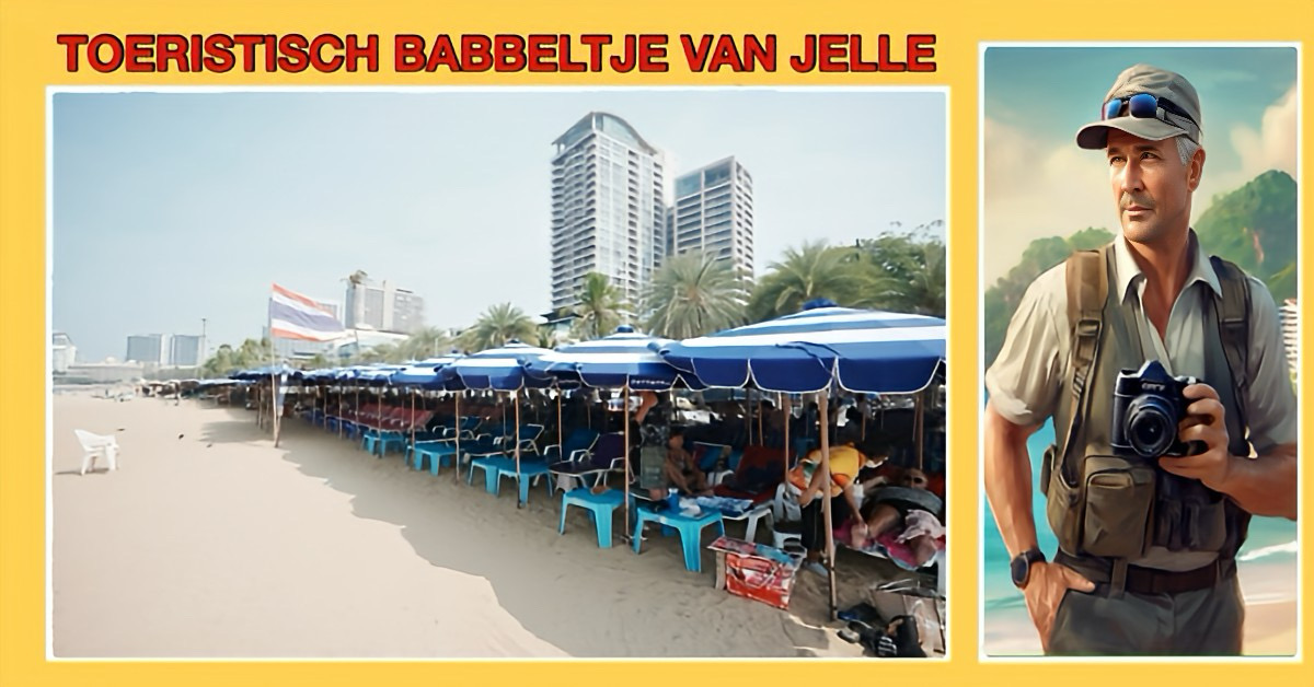 Gemeente Pattaya heeft 5.880 uniforme strandmeublair aan de strandexploitanten gegeven voor een betere en nettere uitstraling 