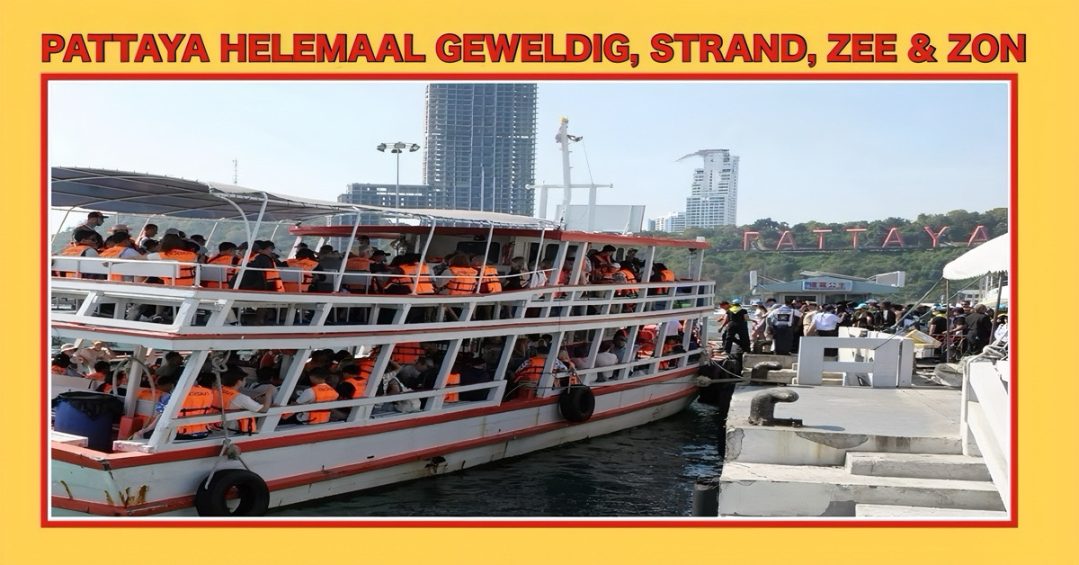 De stranden van Pattaya komen volledig tot leven tijdens deze vijfdaagse nieuwjaarsvakantie