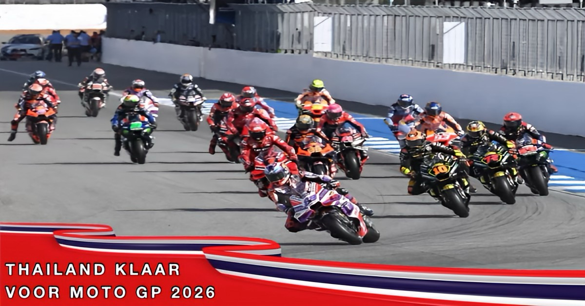 Thailand bereidt zich voor op de opening van het MotoGP-seizoen 2026
