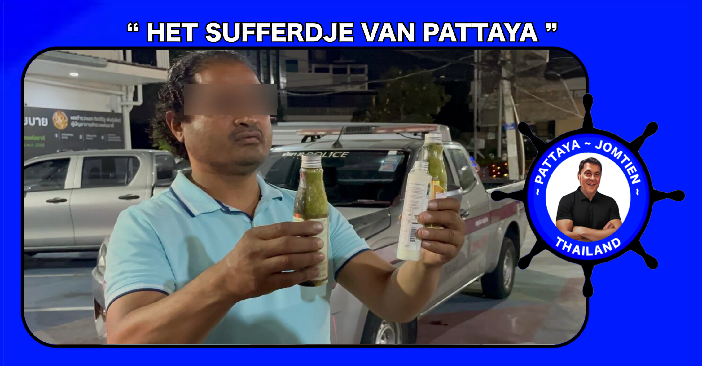 Een Indiase toerist ‘geflest’ bij de aankoop van een haargroeimiddel in Pattaya