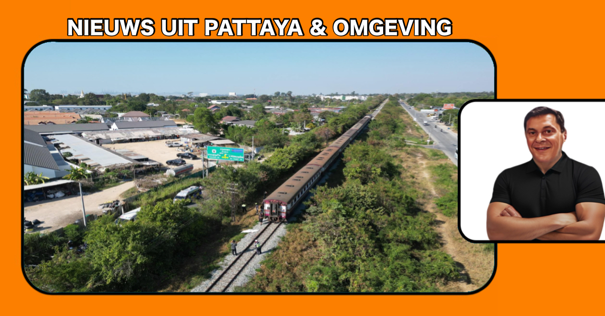 Intens verdriet eindigt op het spoor bij Pattaya, 44-jarige man pleegt zelfmoord na de dood van zijn vriend