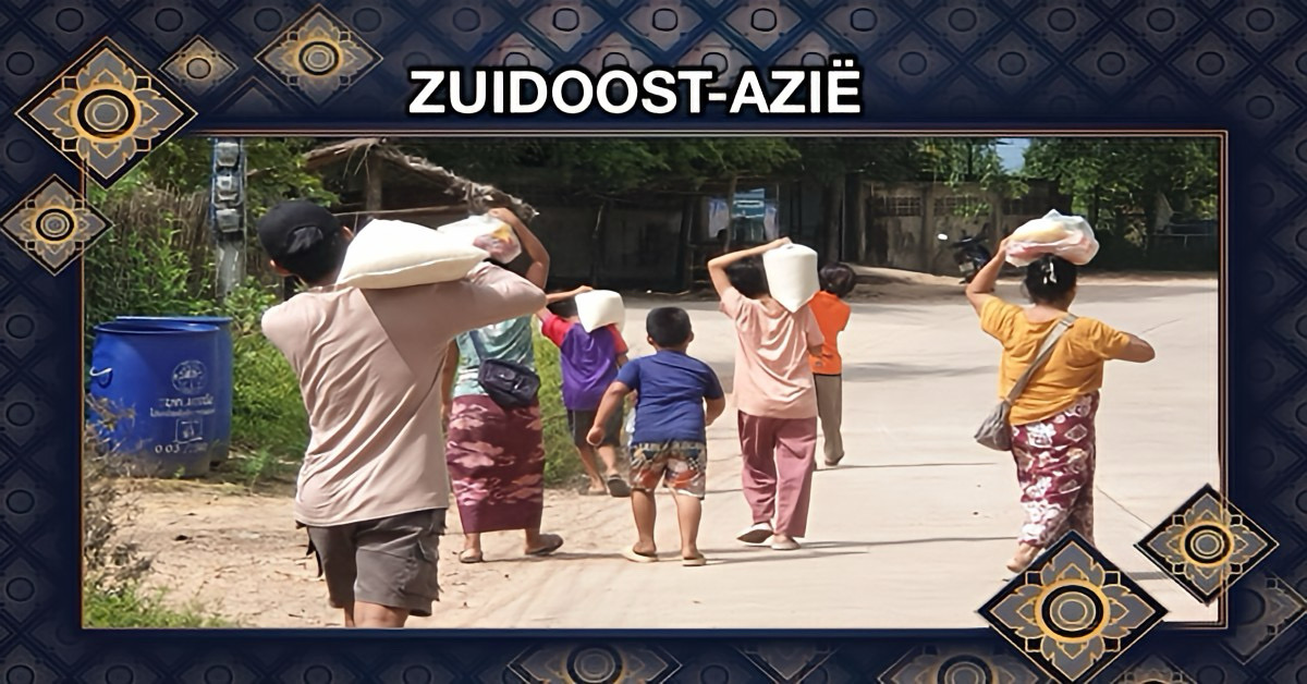 Vluchtelingencrisis in Thailand, duizenden en duizenden Myanmarezen verkeren in nood