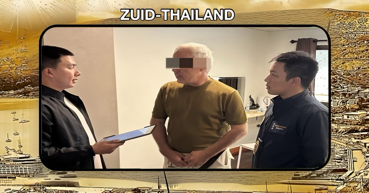 UPDATE : De uit Duitsland “Herr Spray” door politie in Bangkok opgepakt voor het vernielen van openbare eigendommen 