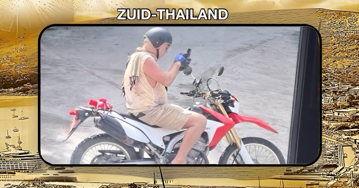 Het in Zuid-Thailand gelegen Koh Phangan in de ban van ‘Herr Spray”