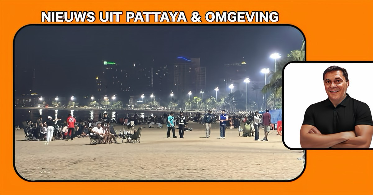 De autoriteiten controleerde afgelopen nacht, het strand van Pattaya om drugs, zwervers en zedenschennis te bestrijden.