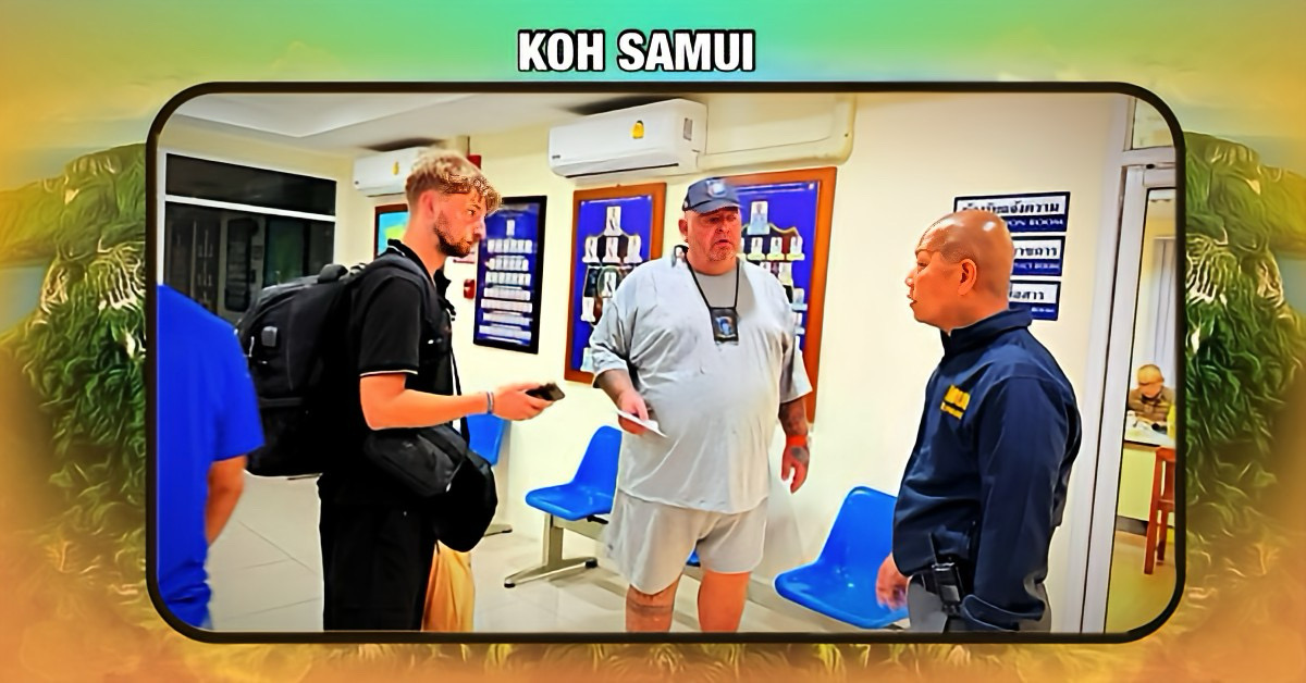 Gratis visumdrama in Zuid-Thailand: Britse toerist zonder paspoort en zonder een cent op zak, maar toch logies met ontbijt!