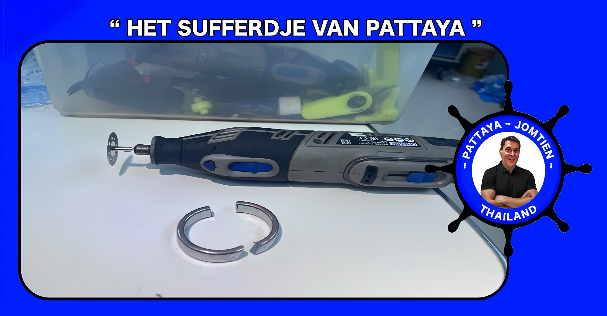 Reddingsdienst in Pattaya moet er aan te pas komen om een Thaise man van zijn cockring te verlossen