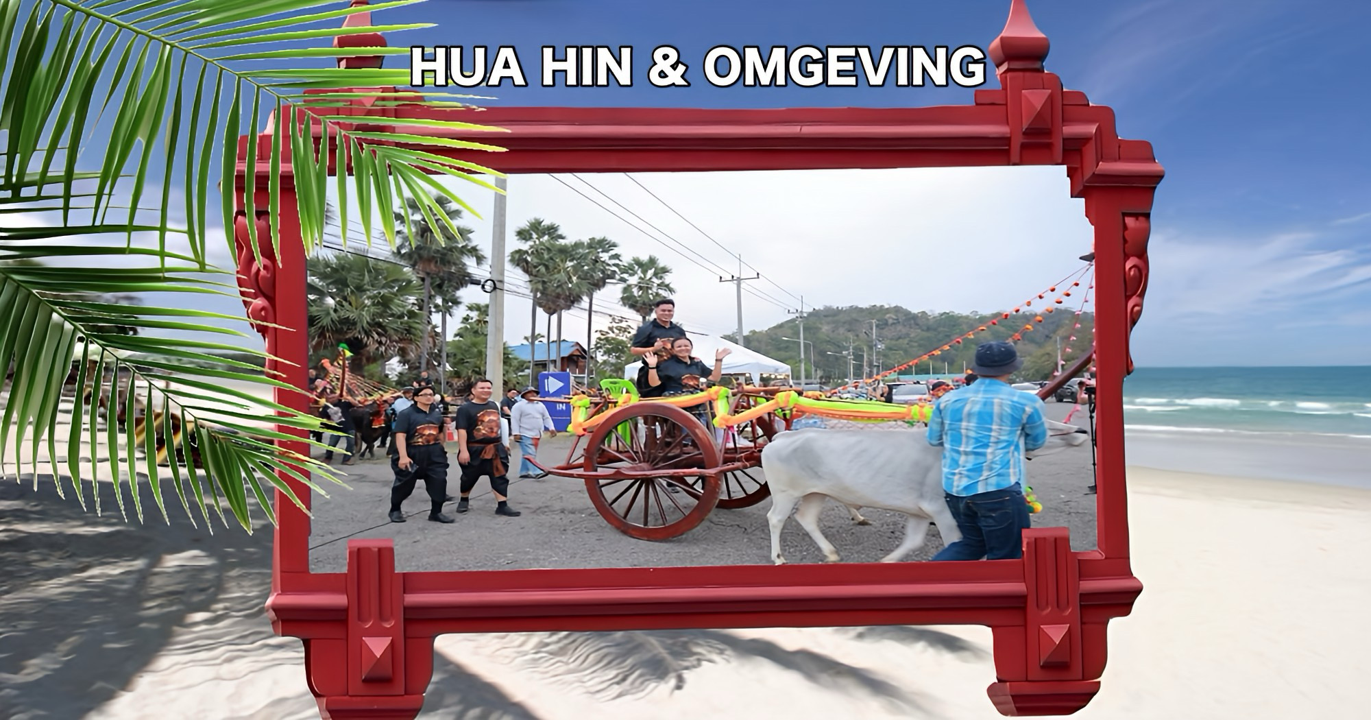 Kom naar Ban Lat in Centraal-Thailand voor de leukste ossenkarrenrace!