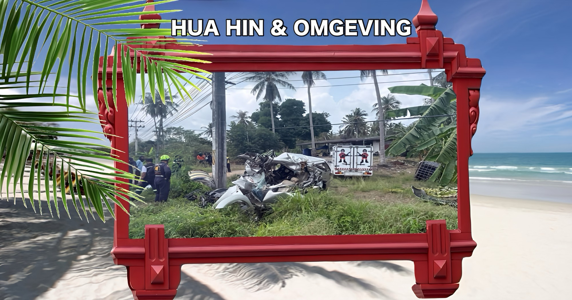 De als zeer gevaarlijk bekendstaande Phetkasemweg bij Prachuap Khiri Khan in centraal-Thailand eist vier levens bij zwaar ongeluk