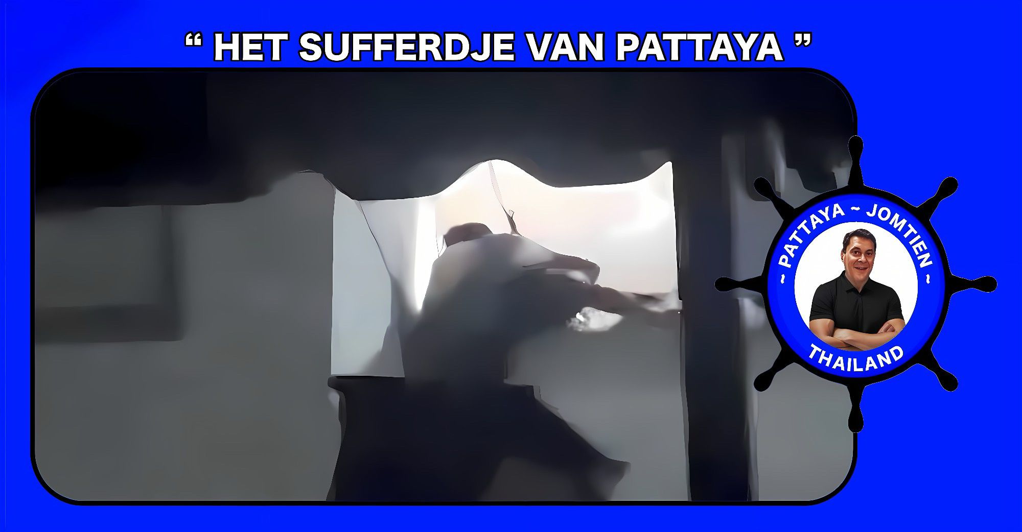 Bewoners in Tambon Khao Mai Kaew, Pattaya, in de ban van een nachtelijke dakspringer