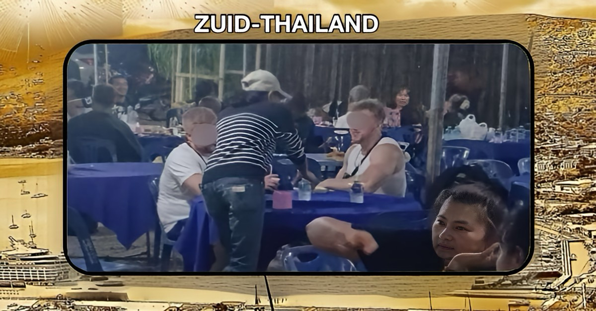 Buitenlandse toeristen verwarren begrafenis in Zuid-Thailand met restaurant