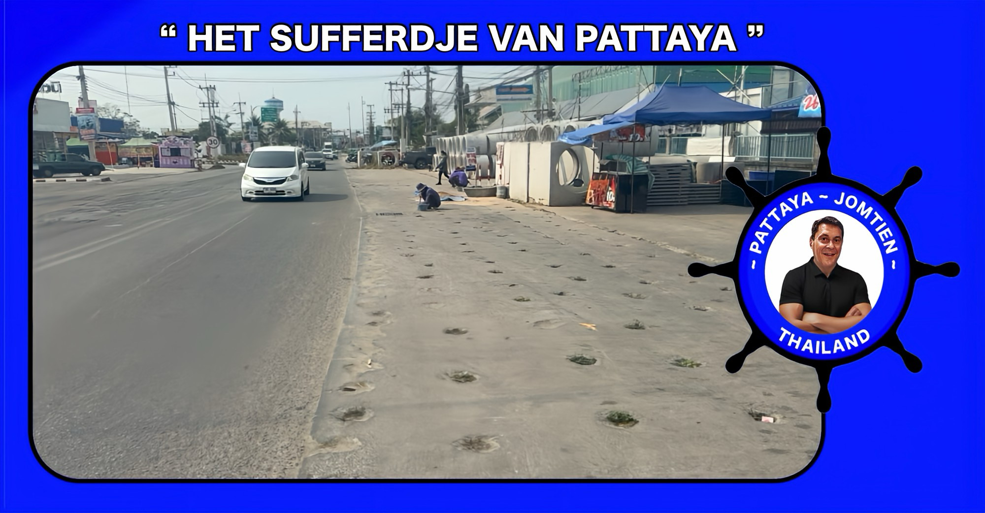 Hole in one op de Chai Phon Witthaya in Pattaya, bewoners boos en gefrustreerd 