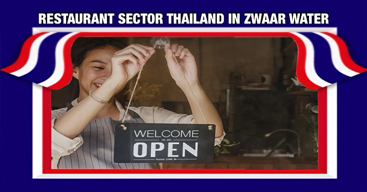 Restaurants in Thailand luiden de noodklok en vragen om een snelle noodsteun van 90 dagen