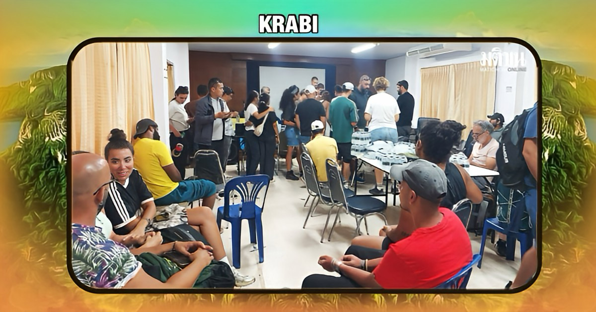 De provinciale overheid van Krabi in Zuid-Thailand heeft 46 buitenlandse figuranten opgepakt, waarvan de meesten geen werkvergunning hadden.