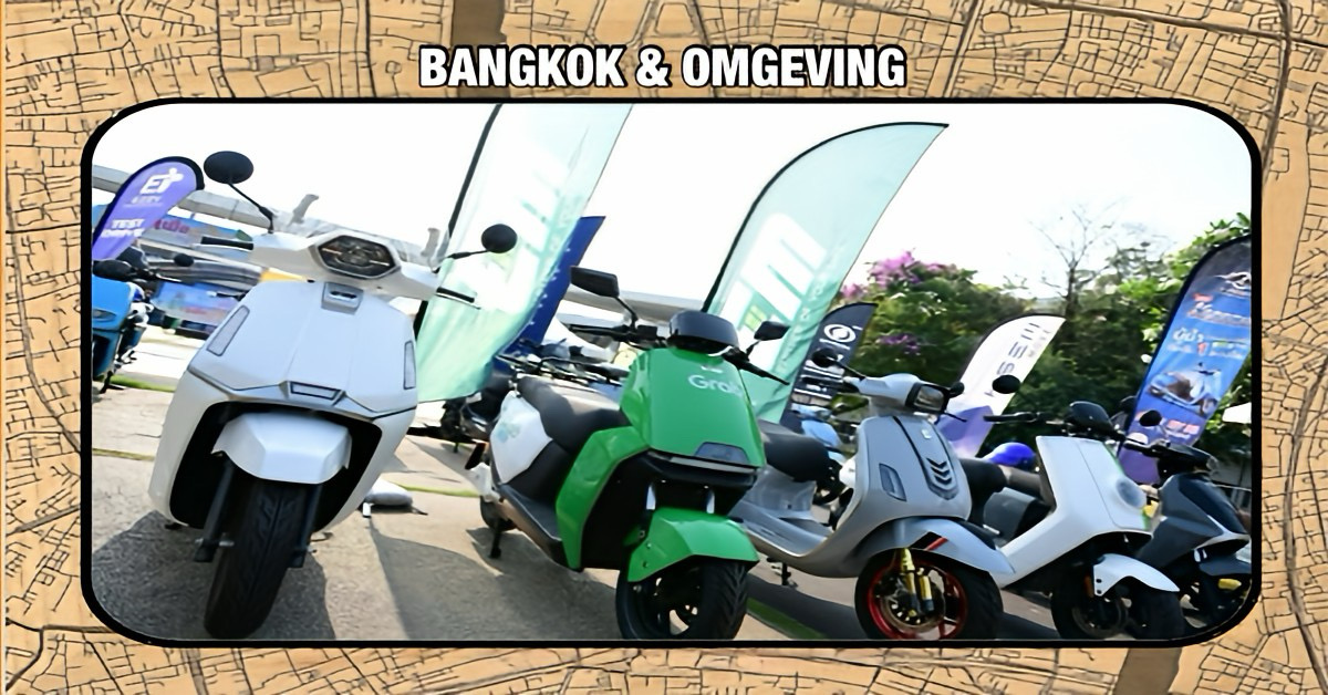 De hoofdstad van Thailand zet een grote stap vooruit met een proefprogramma voor elektrische motorfiets-taxi’s!