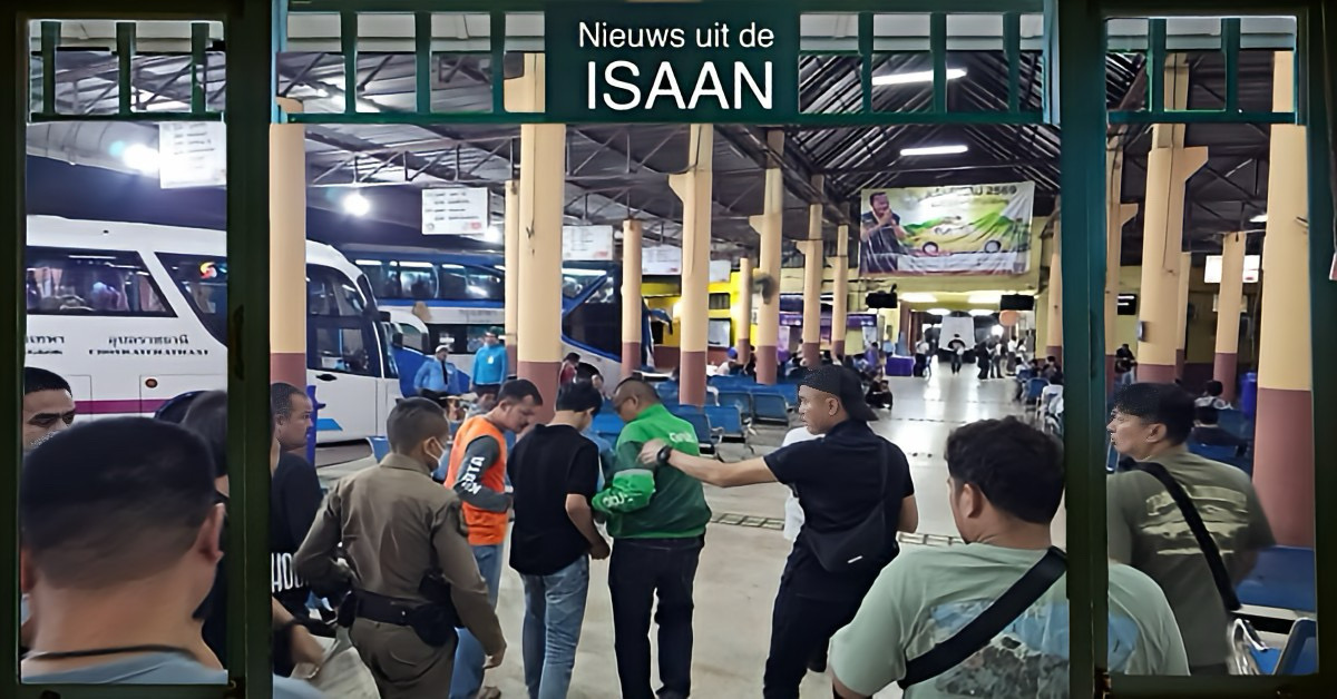 15- jarige bink in Noordoost-Thailand aangehouden voor een heftige goudroof in Hat Yai