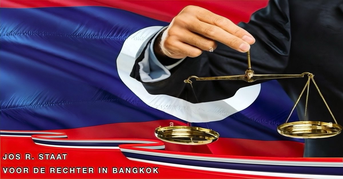 UPDATE | De 77-jarige Nederlander Jos R. staat vandaag in Bangkok voor de rechter voor voor ronselen Thaise minderjarigen.