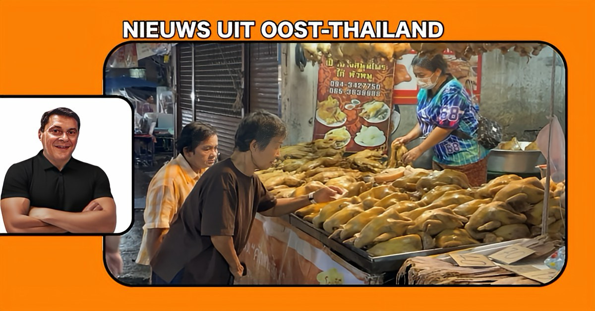 De markten in Oost-Thailand zijn tijdens het Chinees Nieuwjaar opvallend rustig, waarbij de prijzen van eenden en kippen licht zijn gestegen.