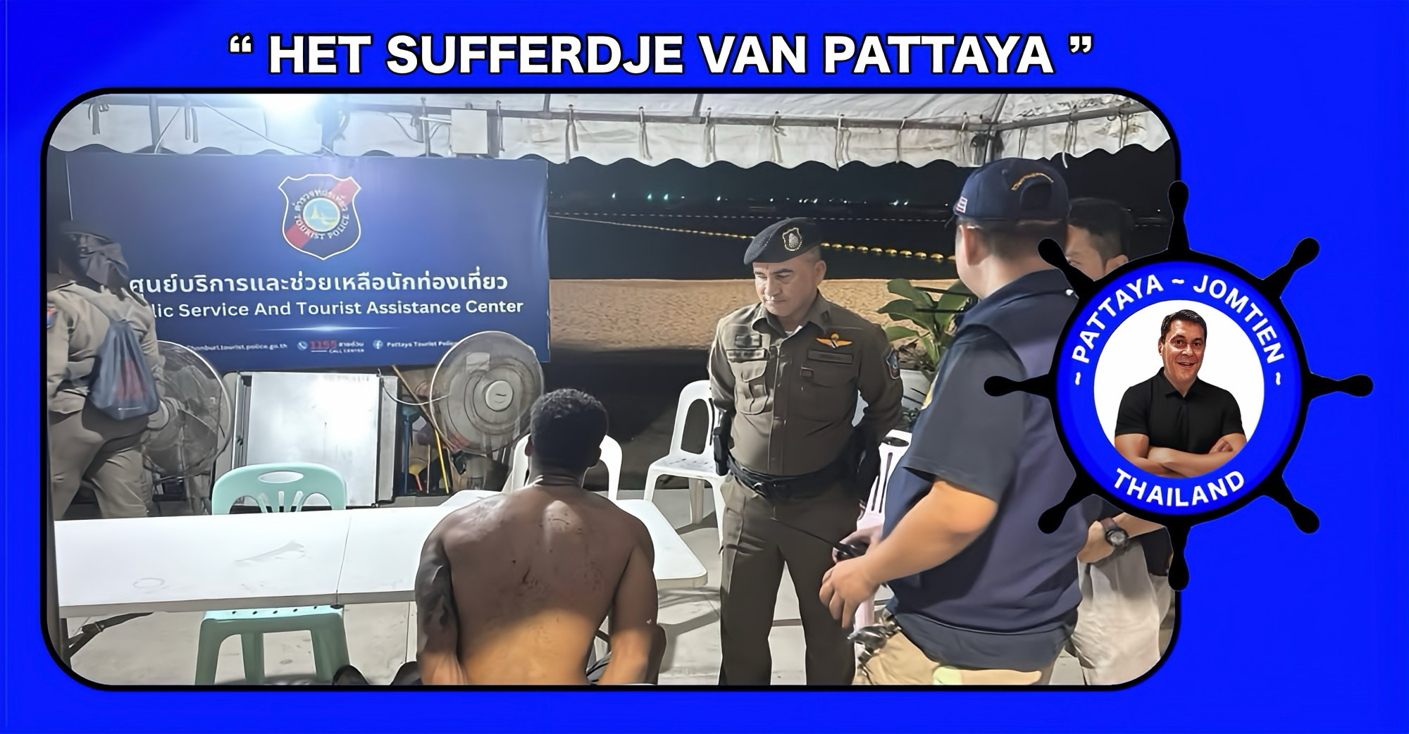 Britse man aangehouden na telefoonroof bij ex-partner in Pattaya