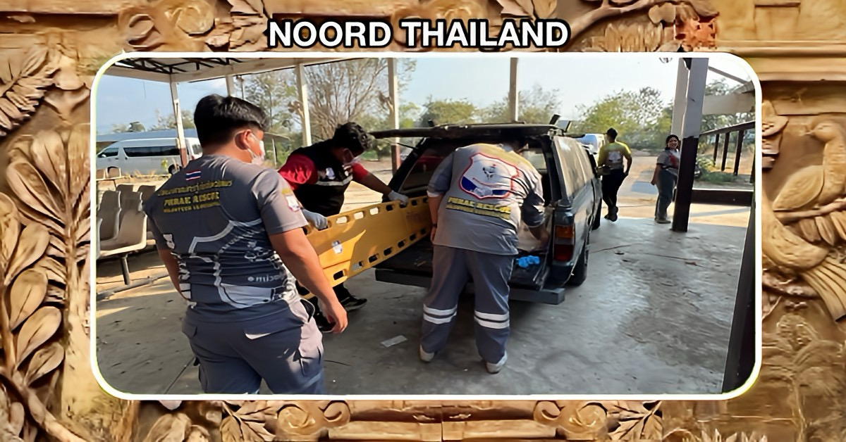 Oom Tun, de legendarische grafdelver van Phrae in Noord-Thailand, heeft na veertig jaar op de Chinese begraafplaats zelf het loodje gelegd.