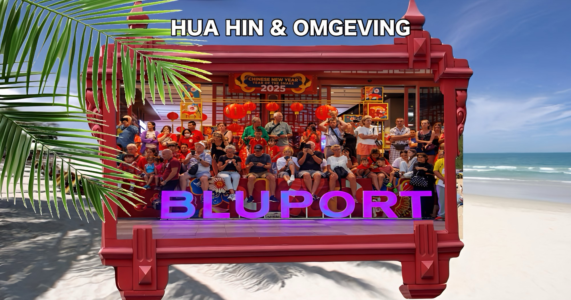 Het Bluport winkelcentrum brengt maand van liefde en geluk tijdens met de viering van het Chinees Nieuwjaar in Hua Hin