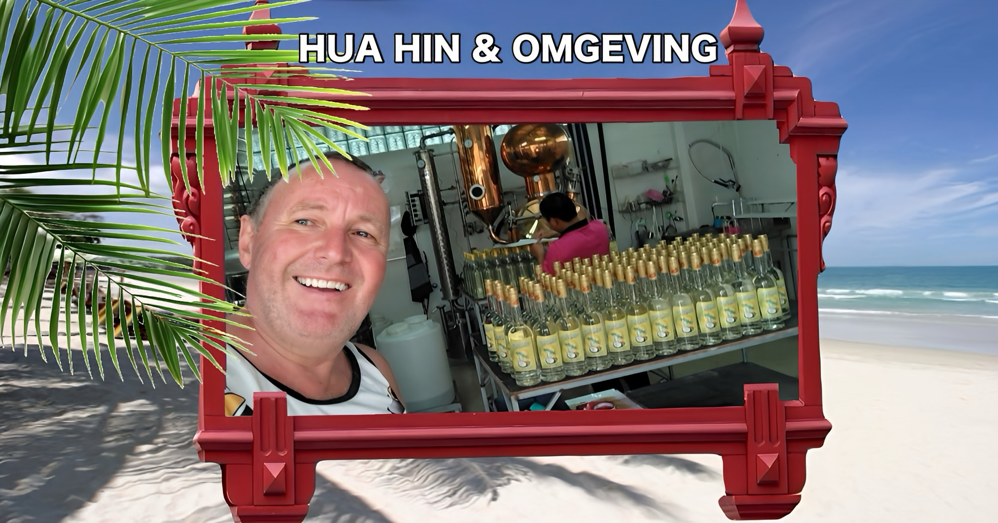De Belgische Ronny zet zijn distilleerderij in Cha-am te koop en wil van zijn pensioen in Thailand gaan genieten.