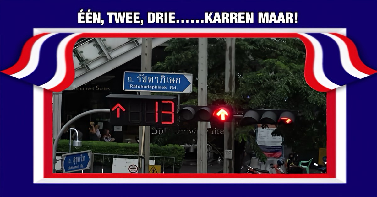 🎥| De hoofdstad van Thailnd vermindert de wachttijden bij de drukste verkeerslichten met innovatieve technologie