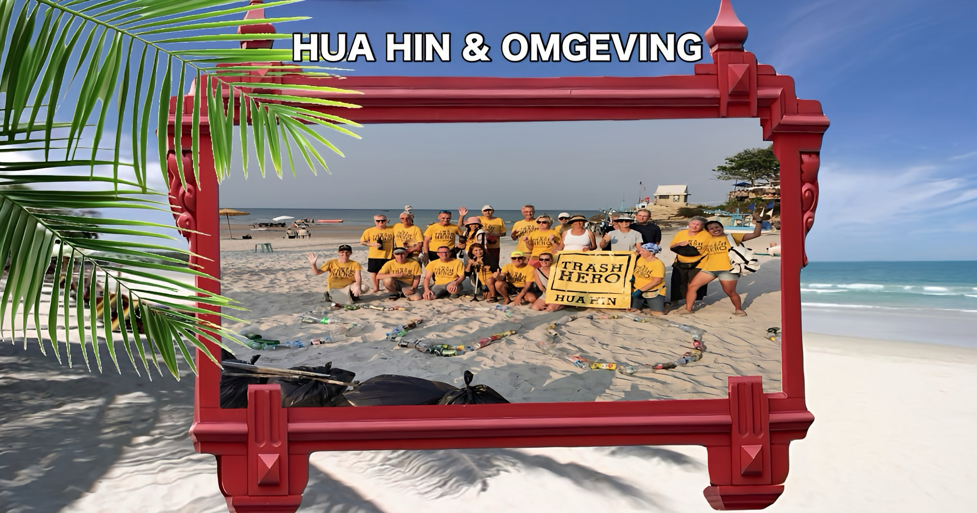 Trash Hero Hua Hin vierde gisteren een geweldige mijlpaal, door voor de 500e keer een schoonmaakactie te houden