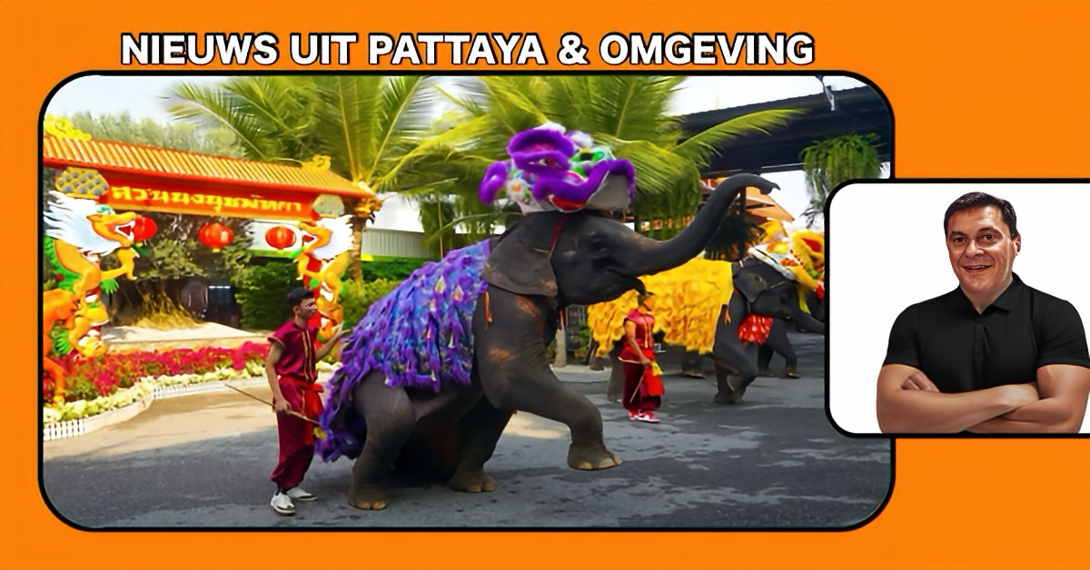 Nong Nooch Tropical Garden bij Pattaya viert de komende dagen met véél spektakel het Chinees Nieuwjaar