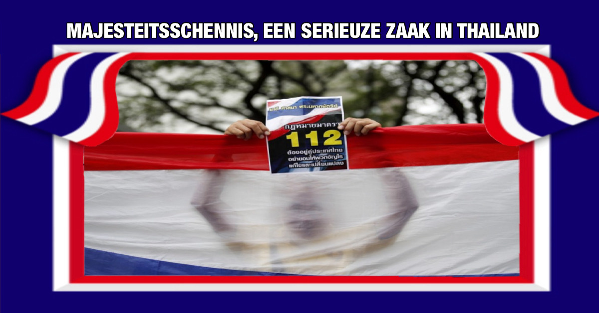 50 jaar gevangenisstraf voor het beledigen van de monarchie in Thailand 