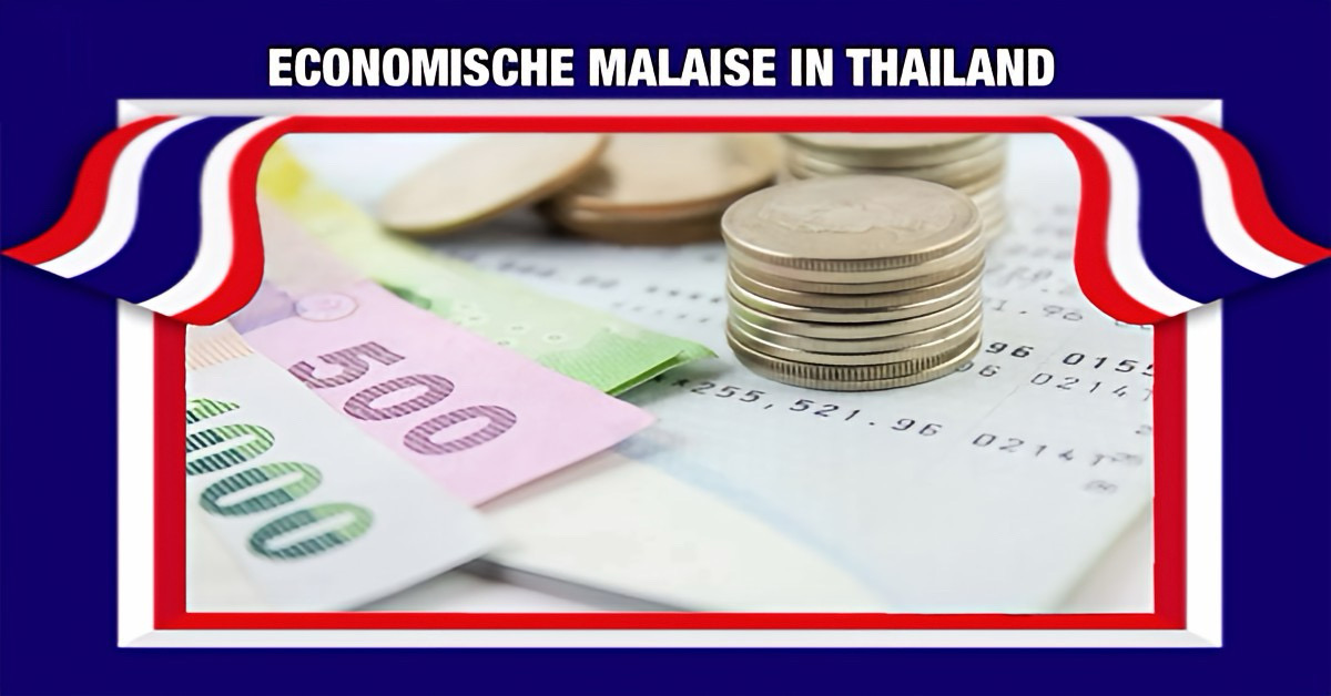 Experts waarschuwen dat de economie van Thailand op instorten staat