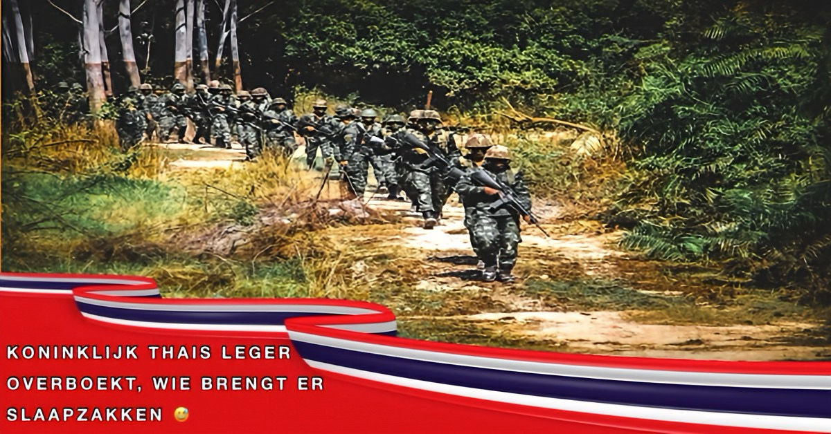 De aanmeldingen om in het leger van Thailand te dienen overtreft de doelstelling❗️